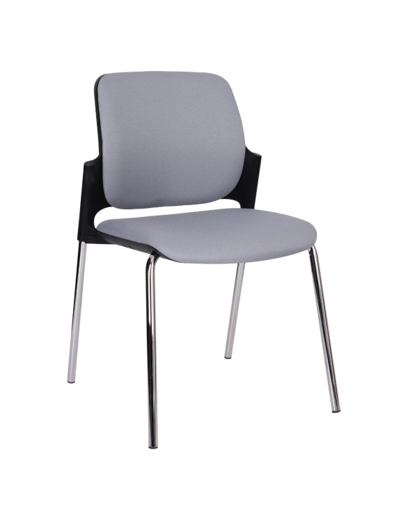 Krzesło Aspen 4L BT Tkanina Bondai BN05 Stelaż Chrome (2639) - OUTLET